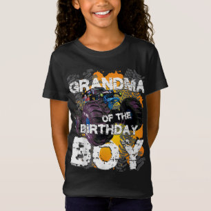 Camiseta Vovó Do Rapaz De Aniversário Que Combina Com Camin
