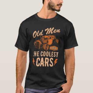 Camiseta Vovô do Rat Rod Pai Homens Velhos Dirigem Carros M