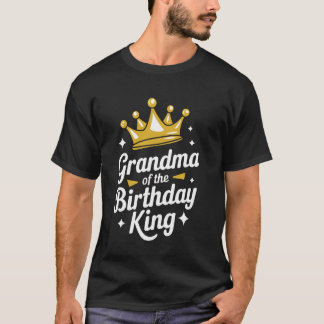 Camiseta Vovó Do Rei Aniversário