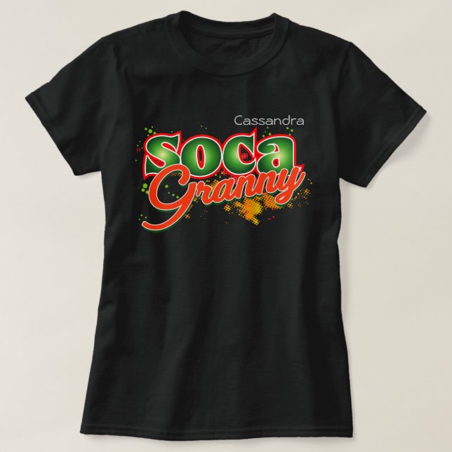 Camiseta Vovó do Soca (Frente do Design)