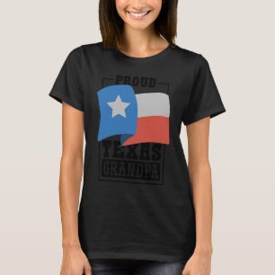 Camiseta Vovô do Texas orgulhoso Bandeira do Texas e texano