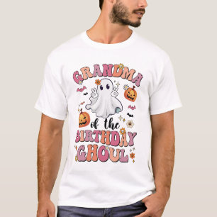 Camiseta Vovó Dos Boys De Dia De Halloween Ghoul