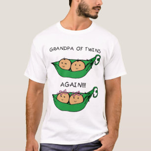 Camiseta Vovô dos gêmeos outra vez