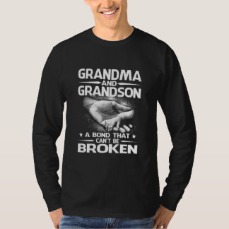 Camiseta Vovó e neto Um Bond que não pode ser quebrado
