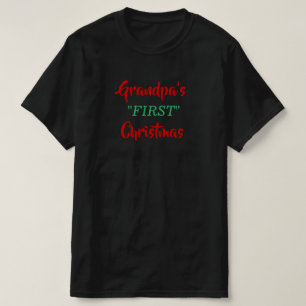 Camiseta Vovô é o primeiro chá de Natal