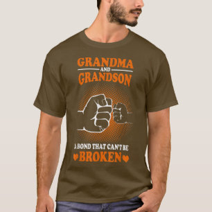Camiseta Vovó e Vovô Bond Que Não Podem Ser Quebrados T-Sh