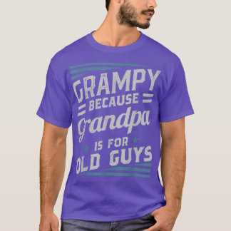 Camiseta Vovô É Vovô Para Caras Velhas Retro G