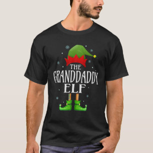 Camiseta Vovô Elf Xmas Matando o Natal do Grupo Familiar