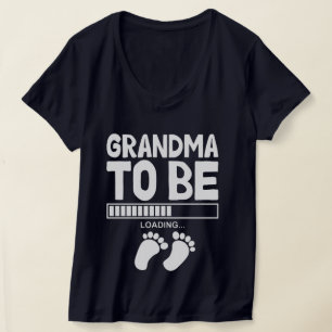 Camiseta Vovó engraçada carregando arte de palavras