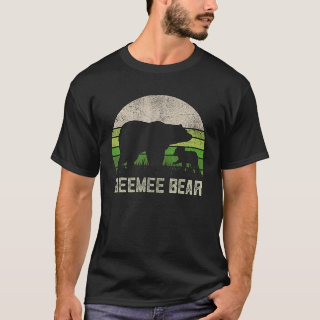 Camiseta Vovó Engraçada Da neta do neto, Meemee (Frente)