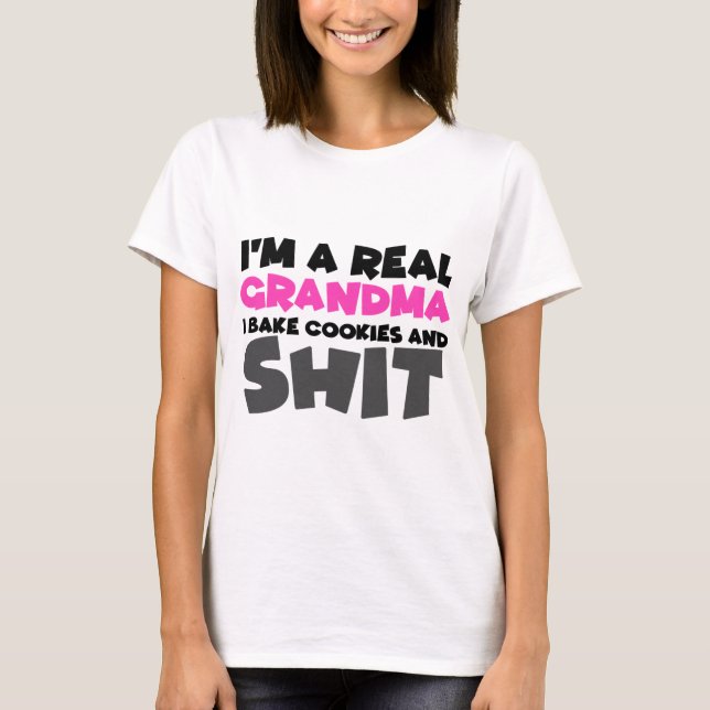 Camiseta Vovó engraçada dá presentes para vovós hilariantes (Frente)