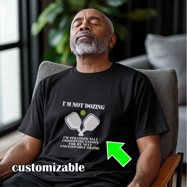 Camiseta Vovô Engraçado! (Supr funny grandasd pickleball t-shirt)