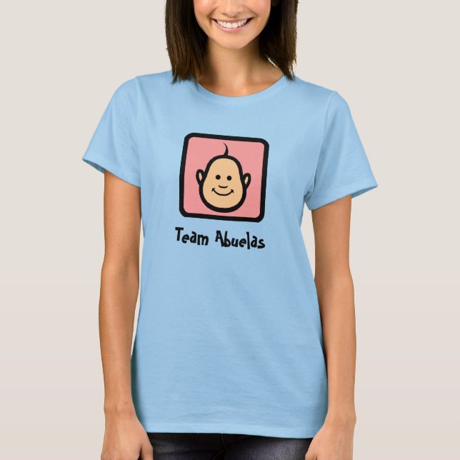 Camiseta Vovó, Equipe Abuelas (Frente)