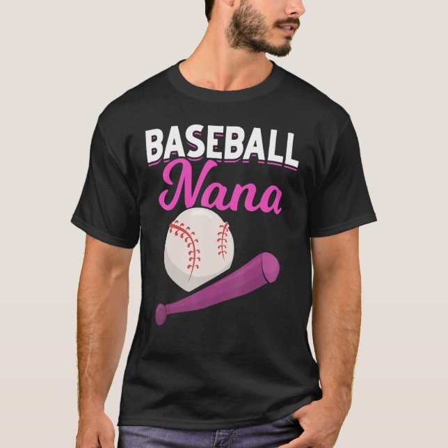 Camiseta Vovó Esporte Baseball Player Nana Base De Reforma (Frente)