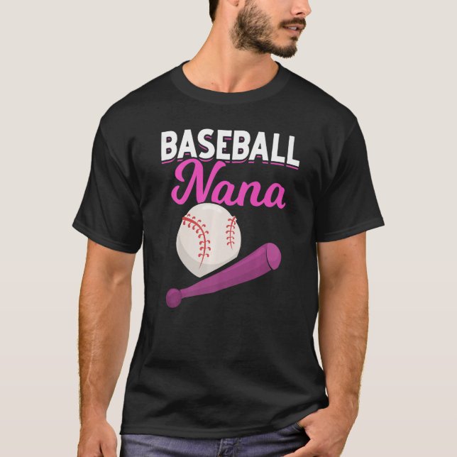 Camiseta Vovó Esporte Baseball Player Nana Base De Reforma (Frente)