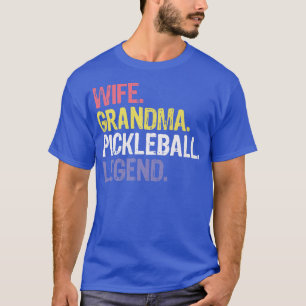 Camiseta Vovó Esposa Para Jogadoras De Legenda De Picklebal