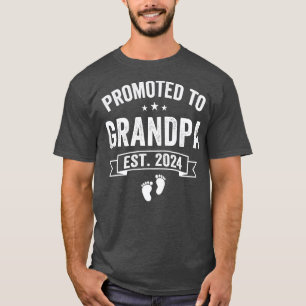 Camiseta Vovô EST 2024 Novo Avô 2024 T