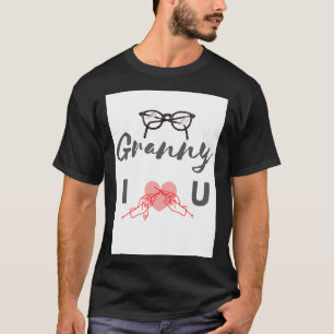 Camiseta Vovó, eu te amo T-Shirt