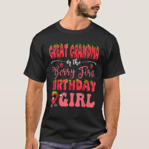 Camiseta Vovó excelente De Berry No Primeiro Aniversário De