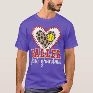 Camiseta Vovó Excelente Vovó Excelente Softball Vovó T-Shi