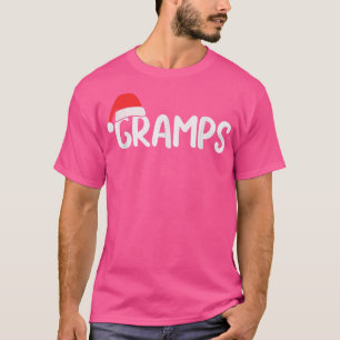 Camiseta Vovô Familiar De Natal Que Combina Com O Chapéu Do