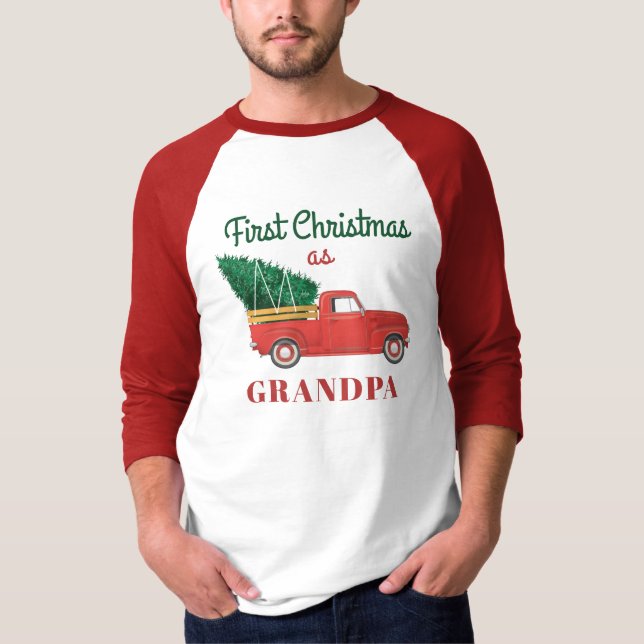 Camiseta Vovô Feriado Familiar de Natal Matador (Frente)