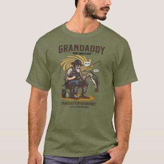 Camiseta Vovô Foi Pescar – Divertido Pescaria na Aposentado