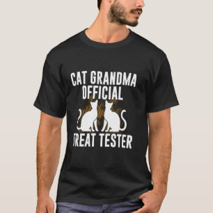 Camiseta Vovó Gata Testadora Oficial de Guloseimas Vovó Gat