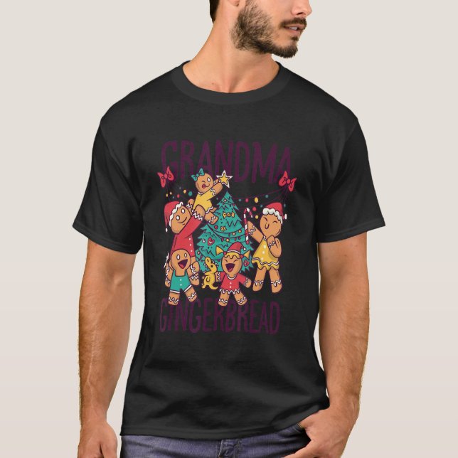 Camiseta Vovó Gingerpão Família Matando Christma (Frente)