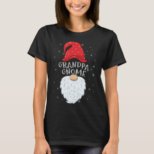 Camiseta Vovô Gnomo Feliz Natal da Família Correspondente