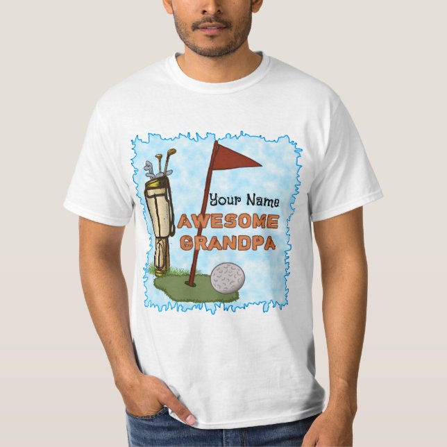 Camiseta Vovô Golf Incrível (Frente)