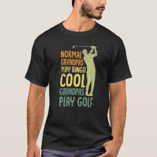 Camiseta Vovô Golf Vovô Vovô Golfer Vovô