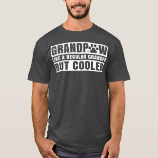Camiseta Vovô Homens Grande Paw Vovô Regular