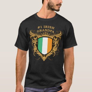 Camiseta Vovô irlandês do número um