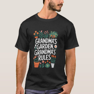 Camiseta Vovó Jardineira Amante de Plantas e Polegar Verde