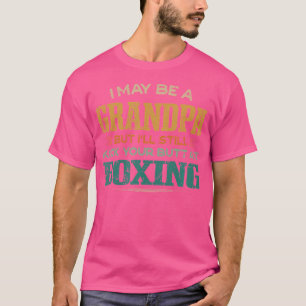 Camiseta Vovô Kicks Seu Bumbum No Boxer Engraçado Humo