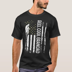 Camiseta Vovô Legal De Enguia Patriótico Para Pescadores Pa