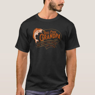 Camiseta Vovô Legal O Mito O Vovô Da Lenda