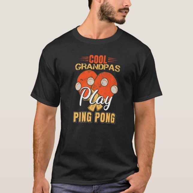 Camiseta Vovô legal Toca Ping Pong Premium (Frente)