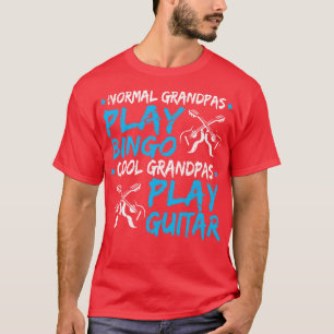 Camiseta Vovô legal Toca Violão Engraçado Dia de os pais Gi