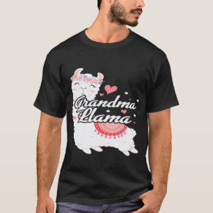 Camiseta Vovó Lhama Amantes de Lhama Mamãe