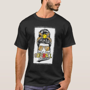 Camiseta Vovó Louca E Orgulhosa No Dia da Mãe Leopardo