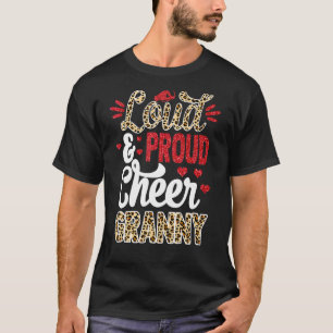 Camiseta Vovó Mais Vestido Impressão Leopardo E Pom