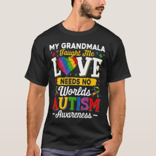 Camiseta Vovô Me Ensinou Que Amor Não Precisa De Palavras E
