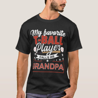 Camiseta vovô Meu Jogador Favorito Da Toca Me Chama Avô