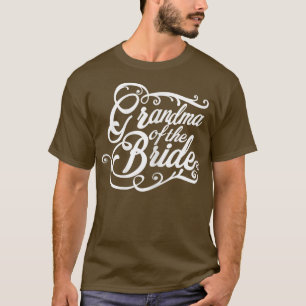 Camiseta Vovó Mulher Da Vovó Noiva