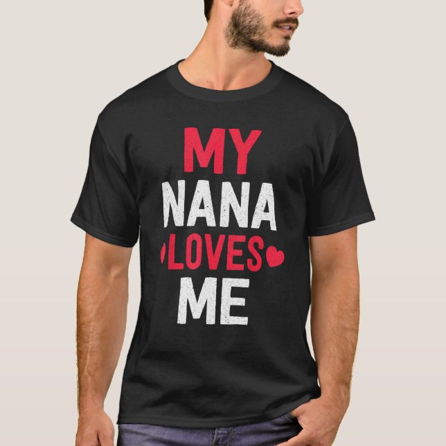 Camiseta Vovó Netos Minha Nana Adoradora Minha Família B (Frente)