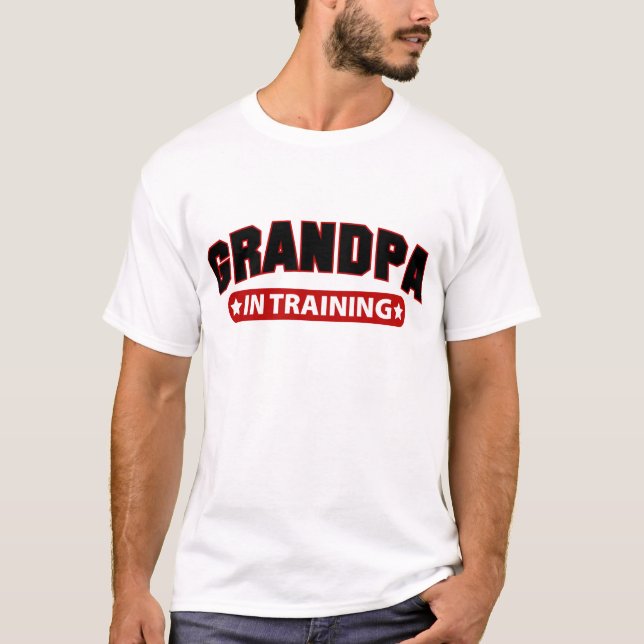 Camiseta Vovô no treinamento (Frente)