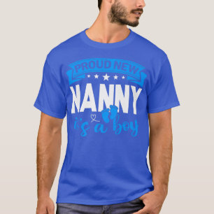 Camiseta Vovó Nova Orgulhosa É Um Menino Sexo Revela Homens