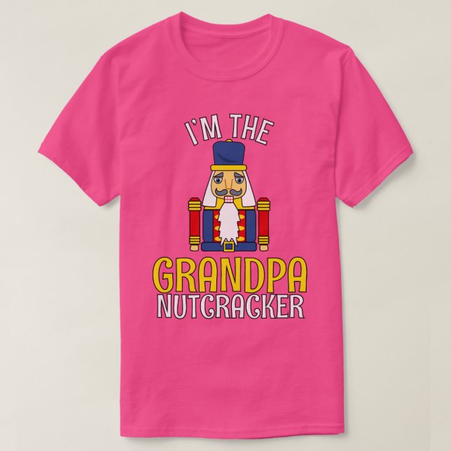 Camiseta Vovô Nutcracker Matando Natal (Frente do Design)
